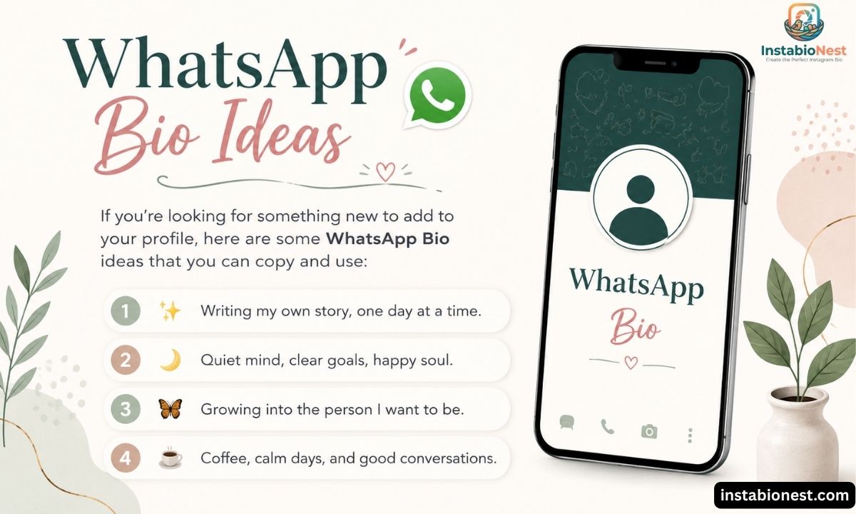 WhatsApp Bio