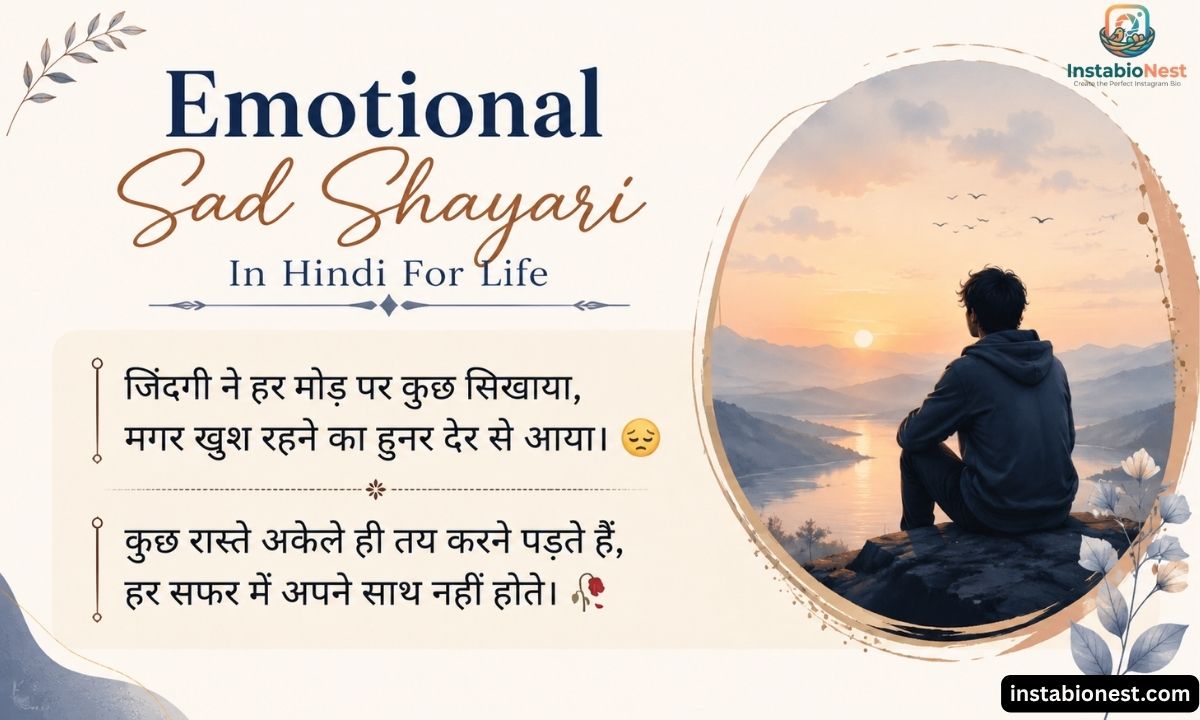 Emotional Sad Shayari