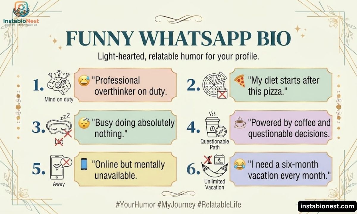 WhatsApp Bio