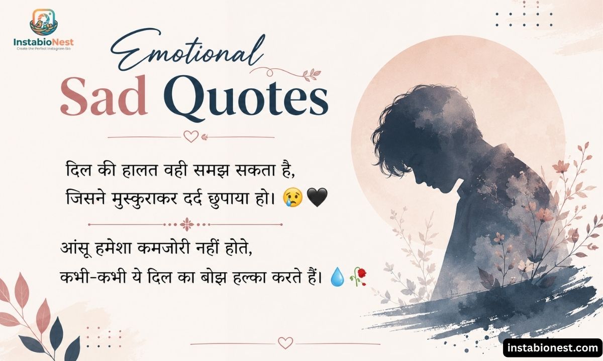 Sad Quotes in Hindi