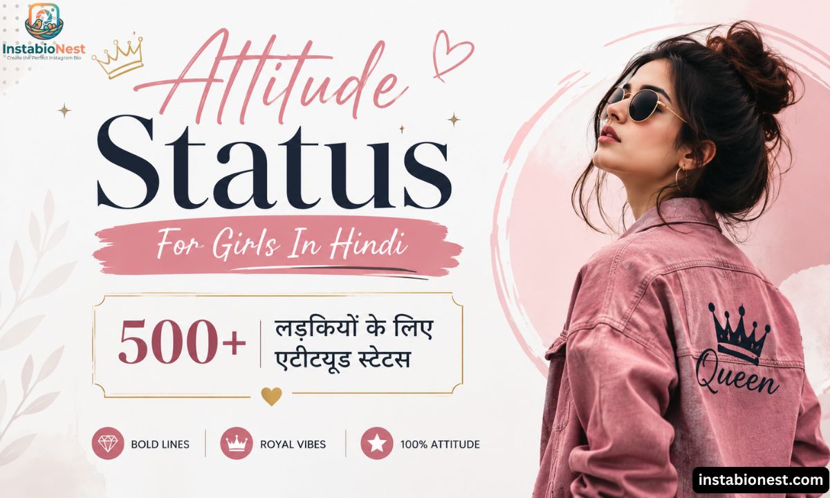 Attitude Status For Girls In Hindi