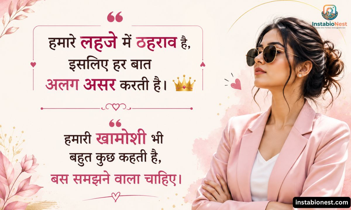 Attitude Status For Girls In Hindi