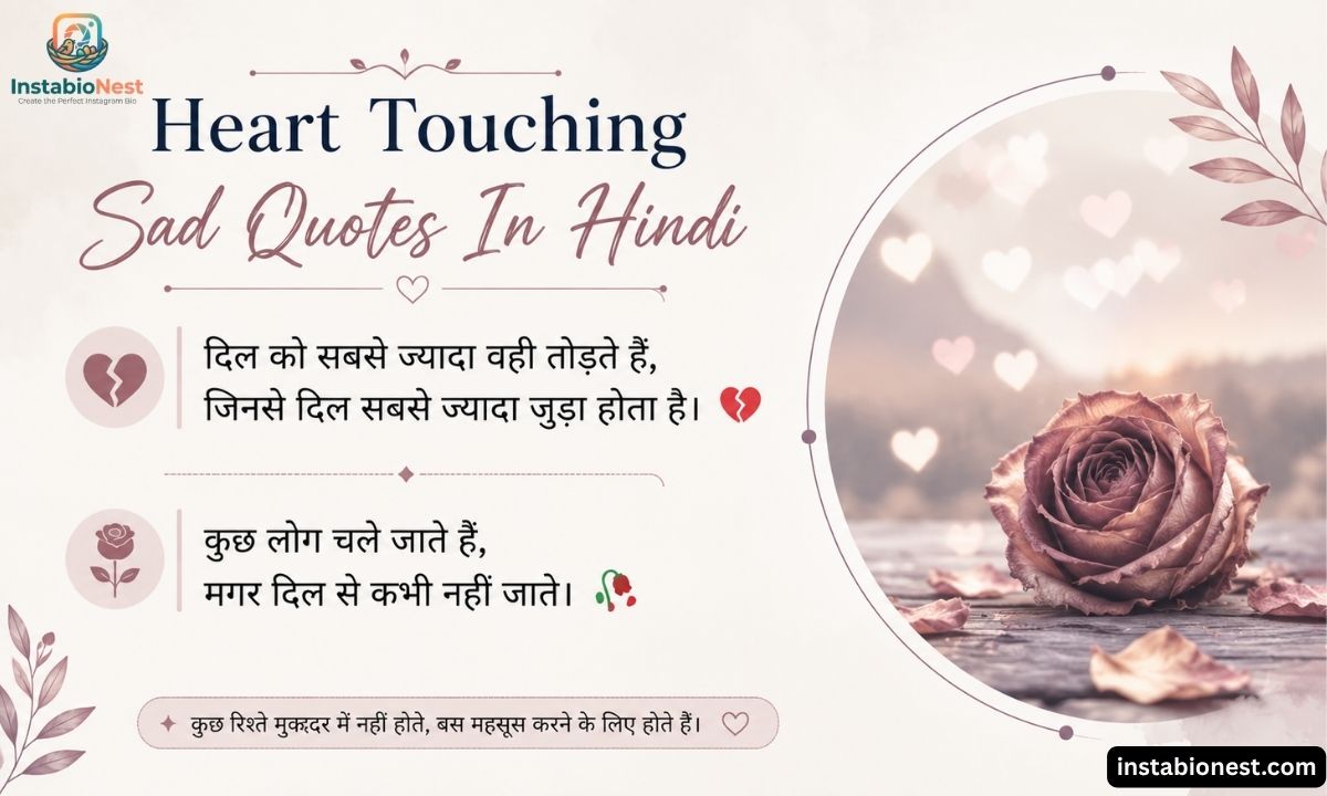 Sad Quotes in Hindi