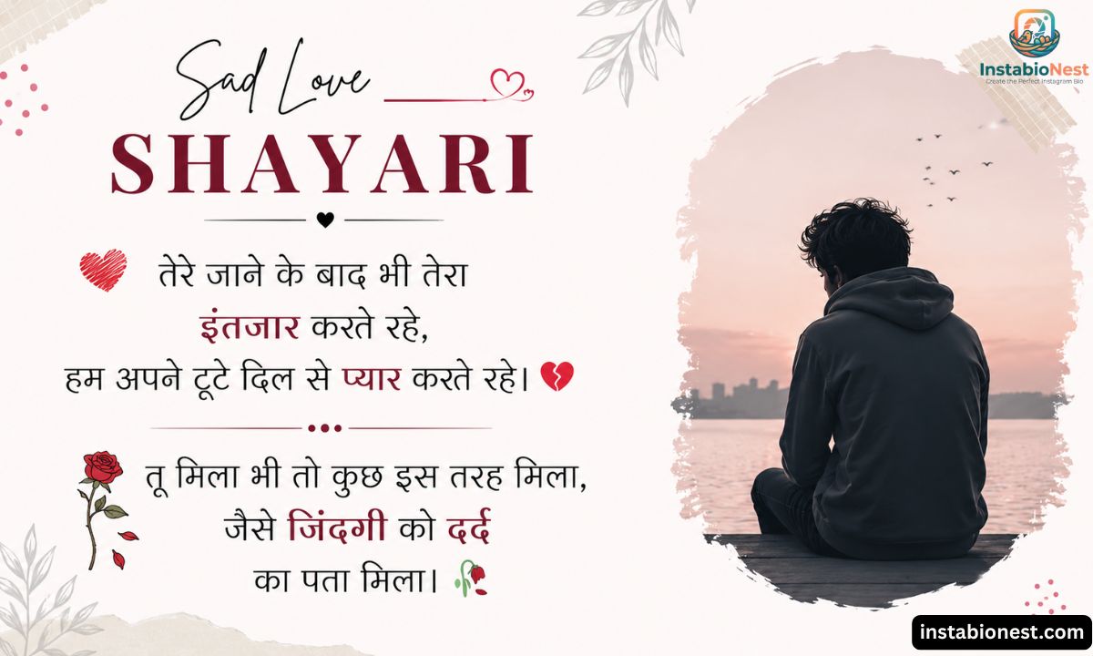 Sad Love Shayari