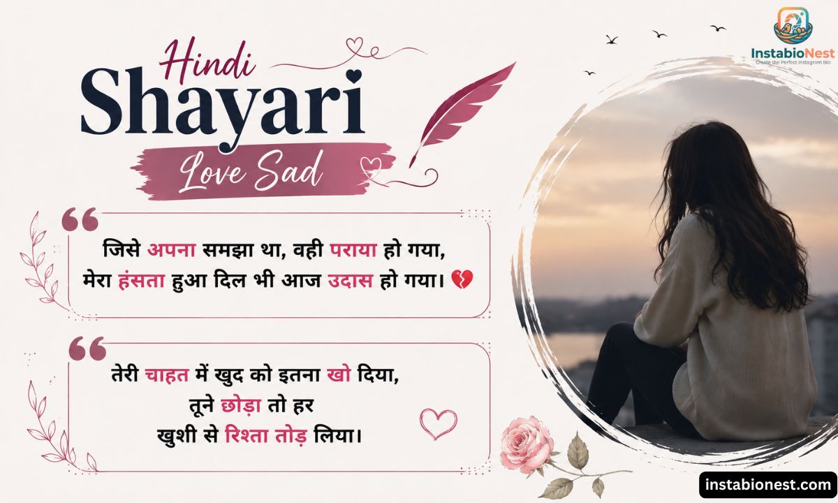 Sad Love Shayari