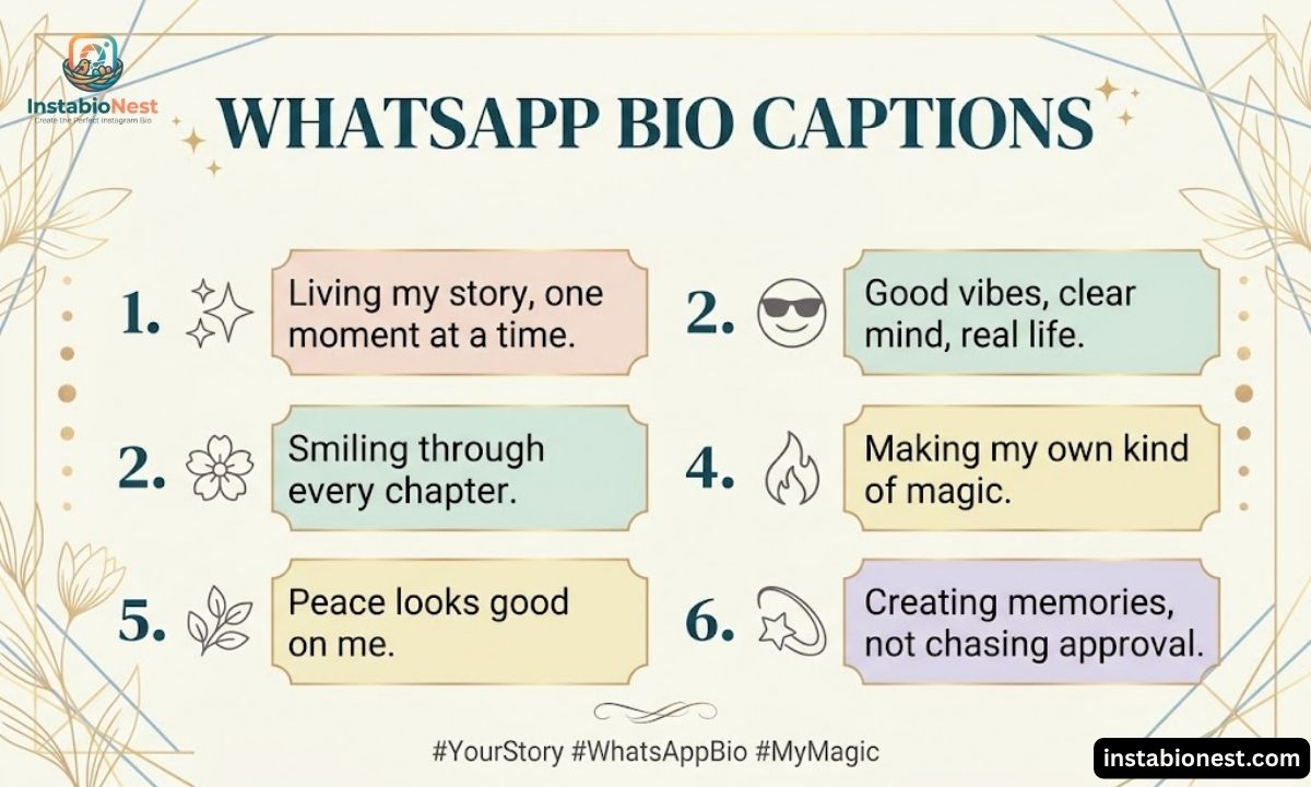 WhatsApp Bio