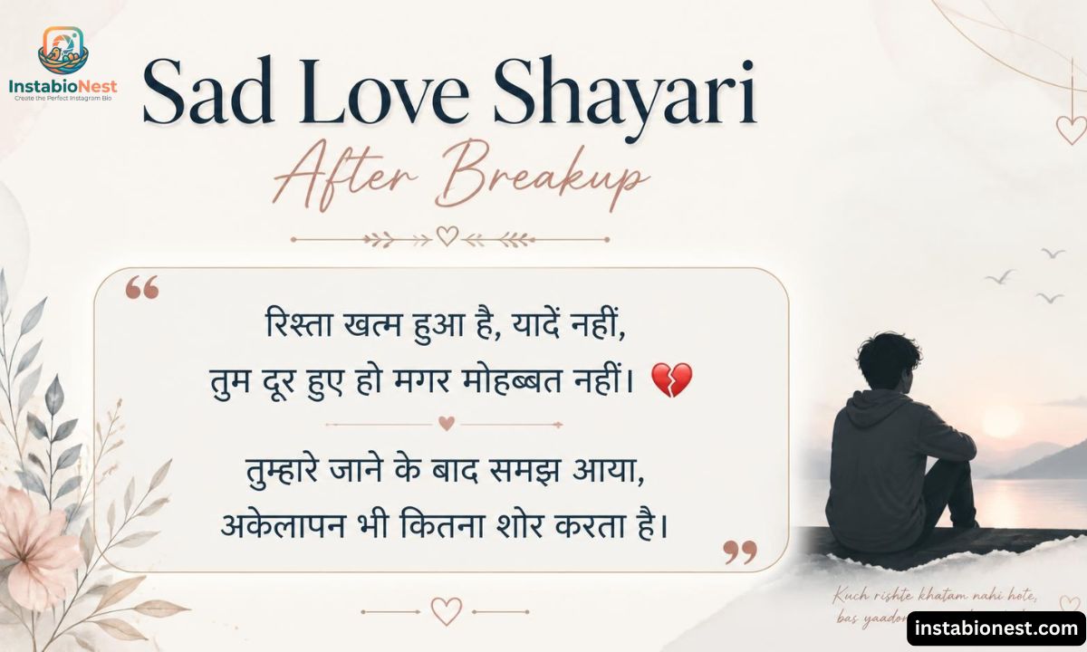 Sad Love Shayari
