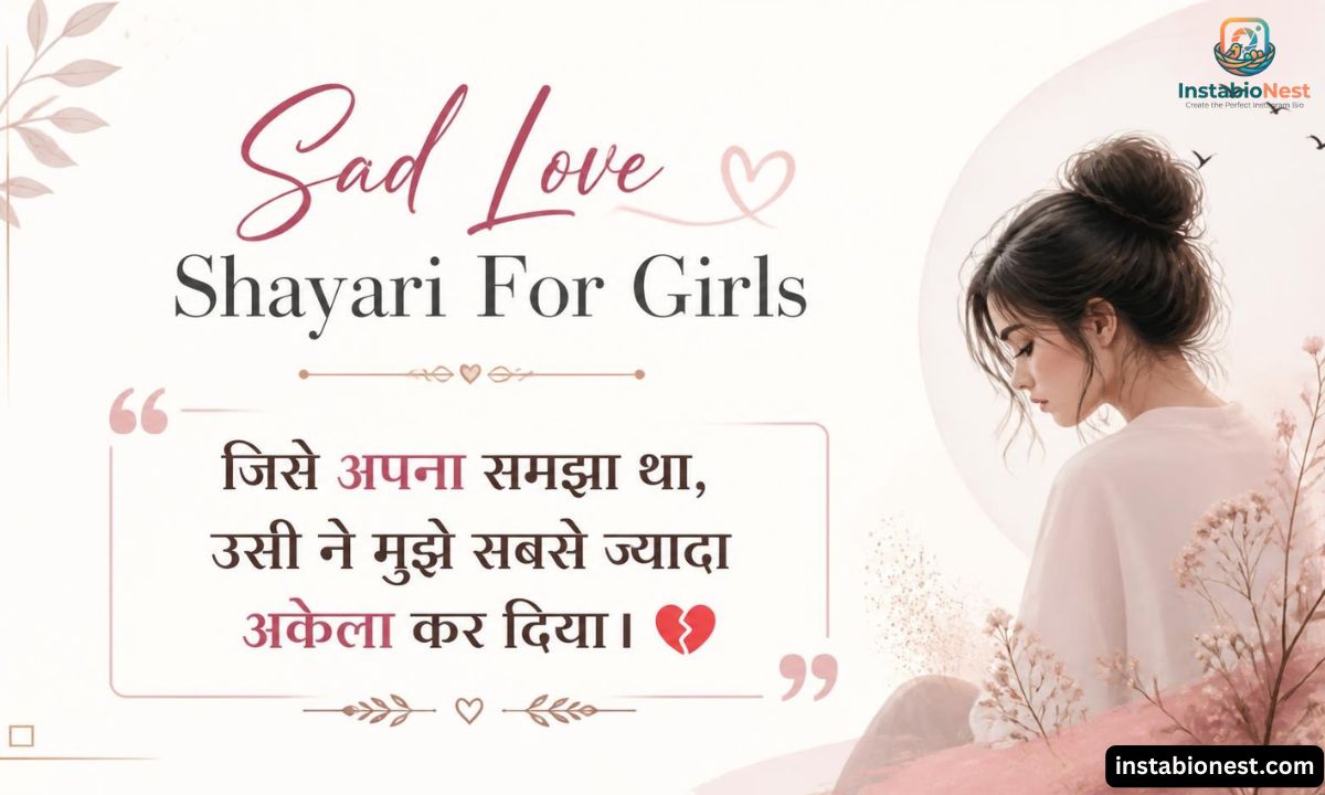 Sad Love Shayari