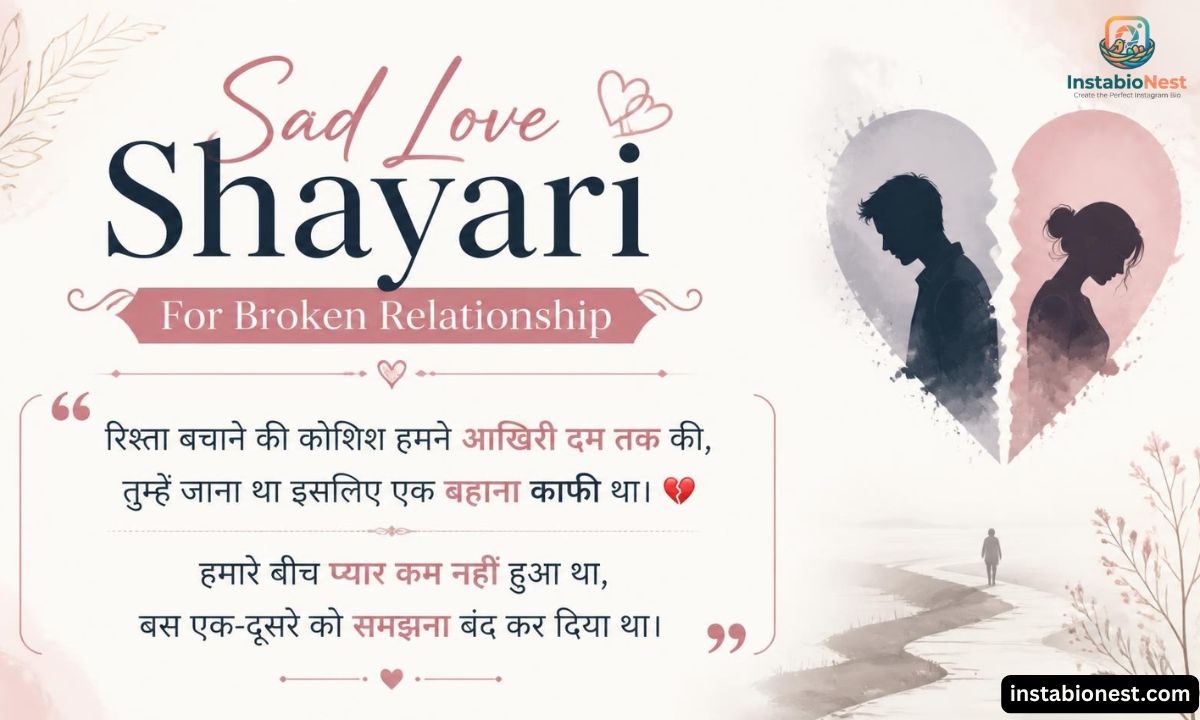Sad Love Shayari