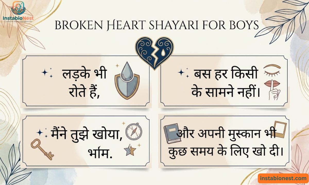 Broken Heart Shayari