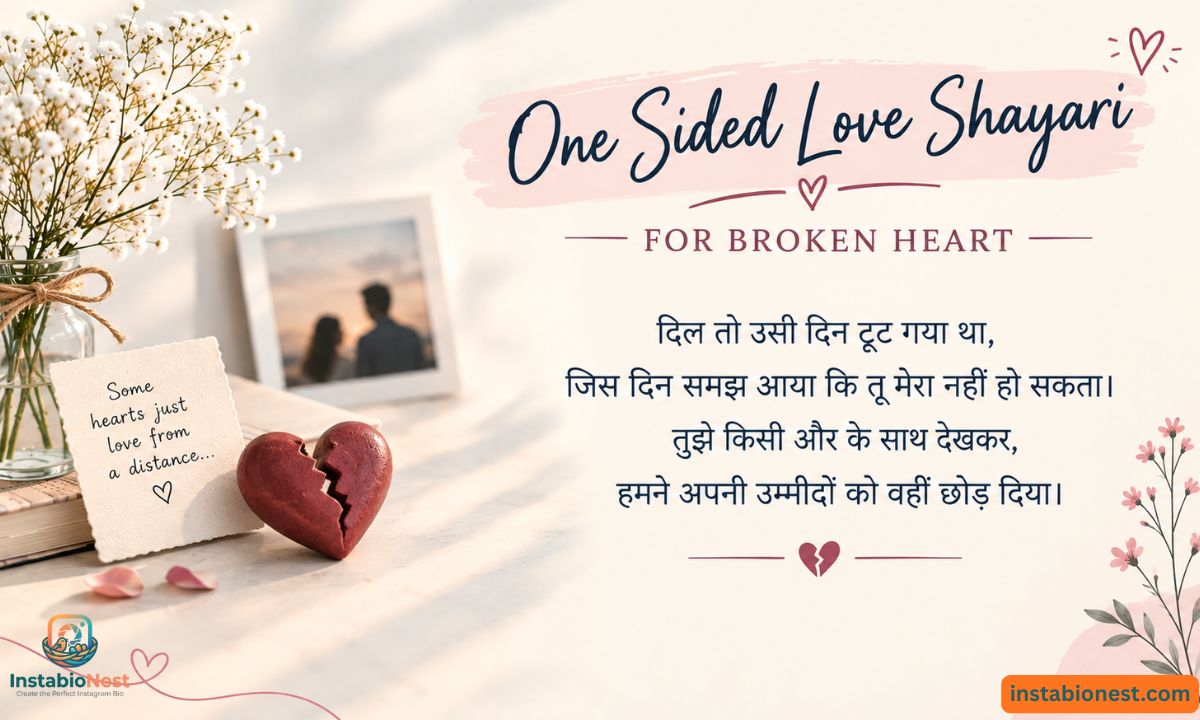 One Sided Love Shayari