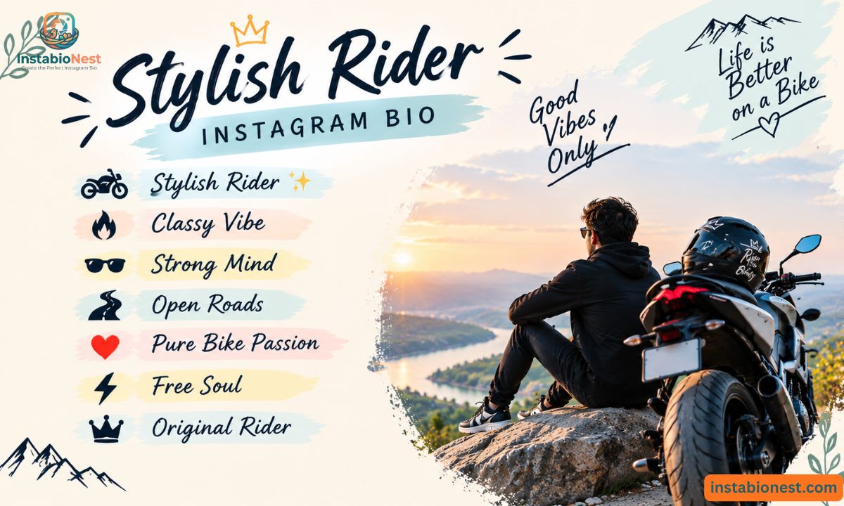 Rider Bio For Instagram