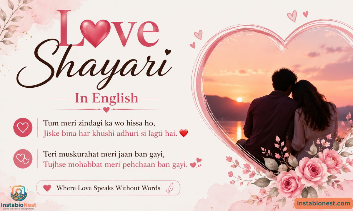 Love Shayari in English