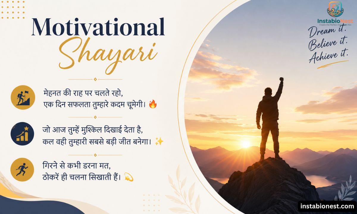 Motivational Shayari