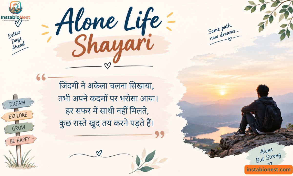Alone Shayari