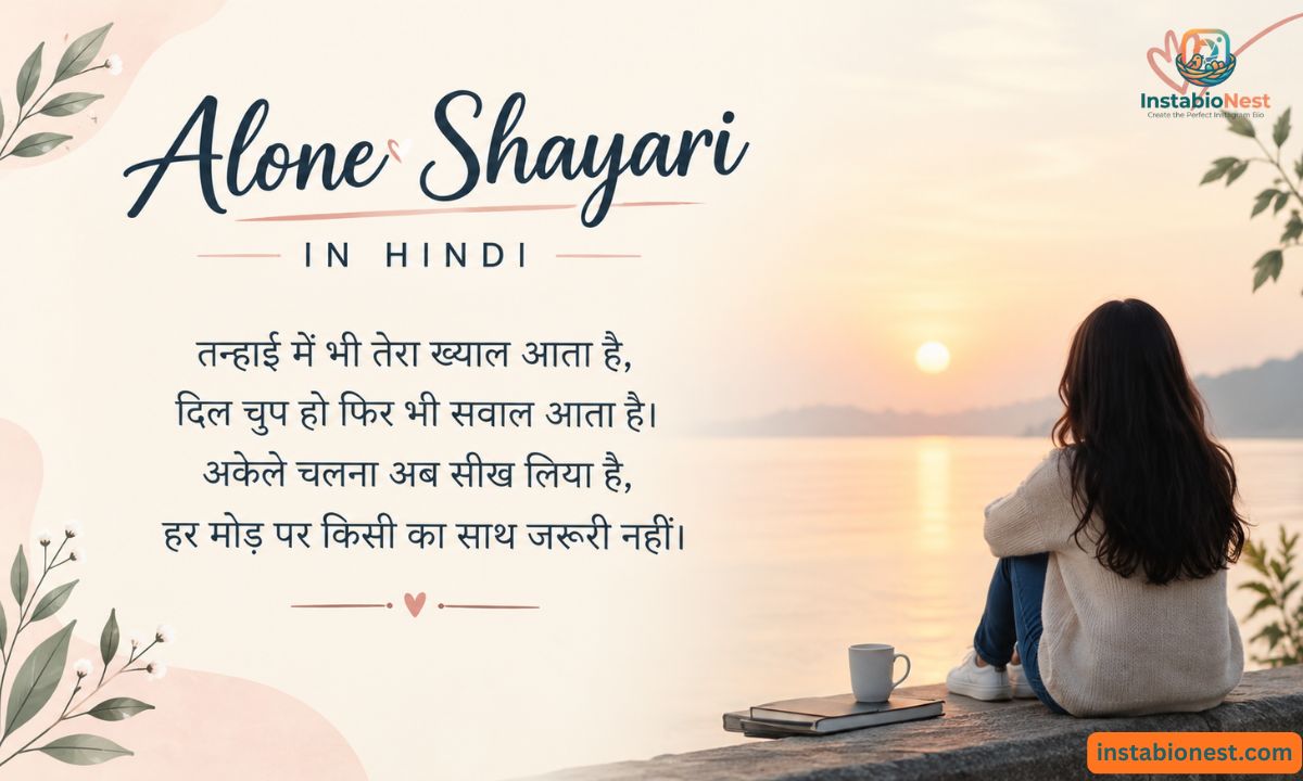 Alone Shayari