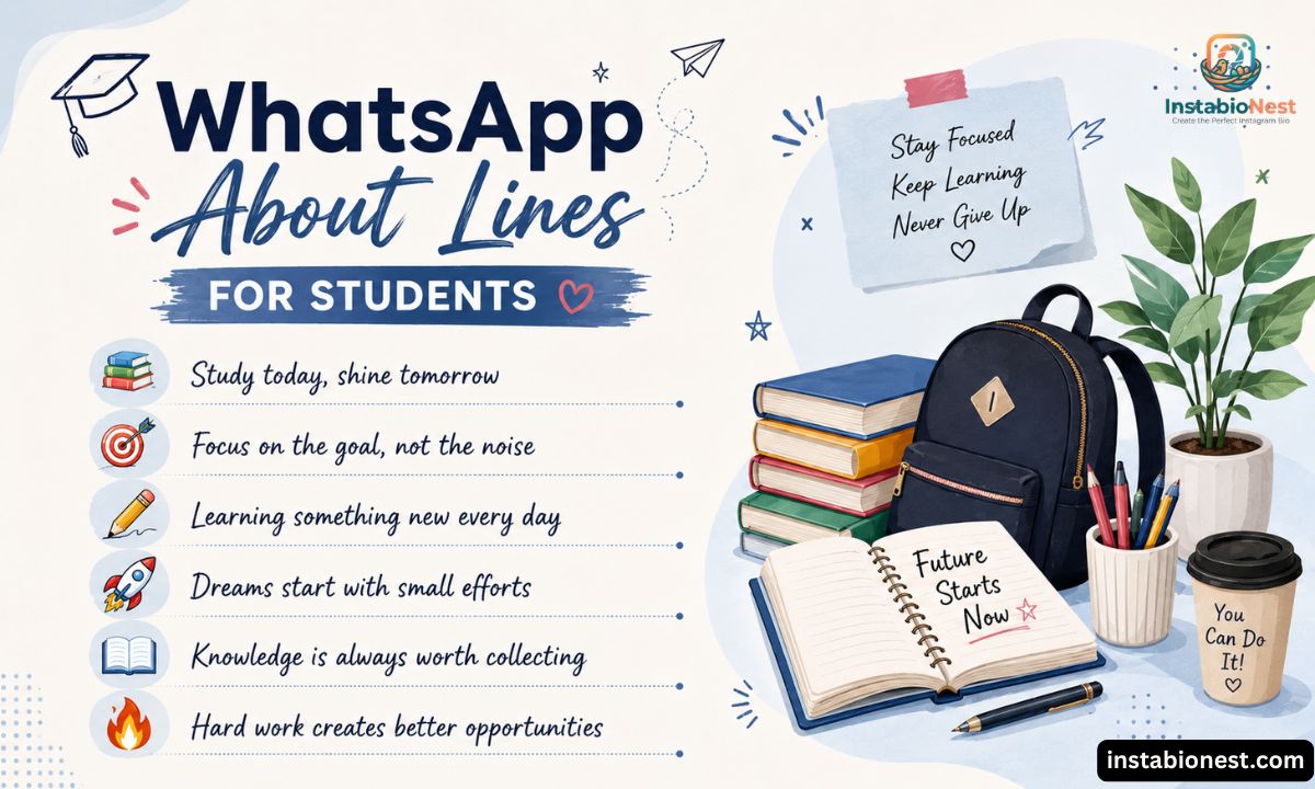 WhatsApp About Lines
