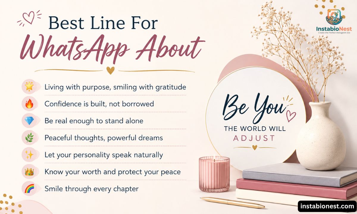 WhatsApp About Lines