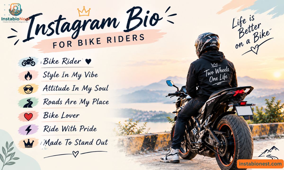 Rider Bio For Instagram