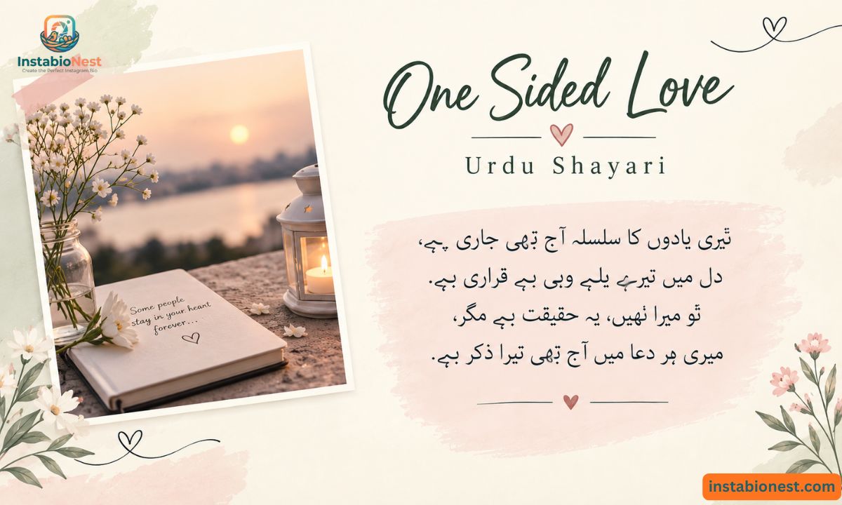 One Sided Love Shayari