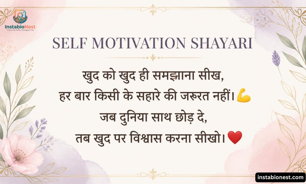 Motivational Shayari