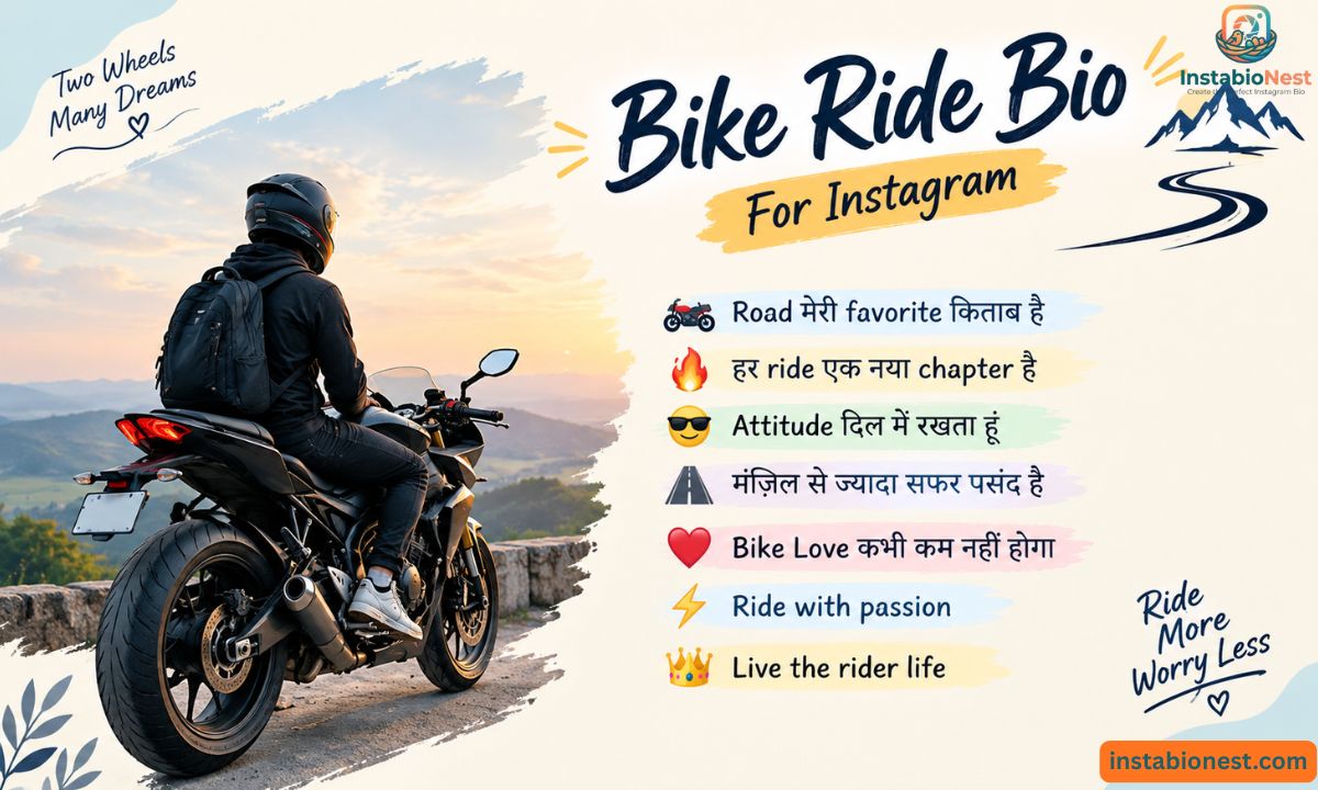Rider Bio For Instagram