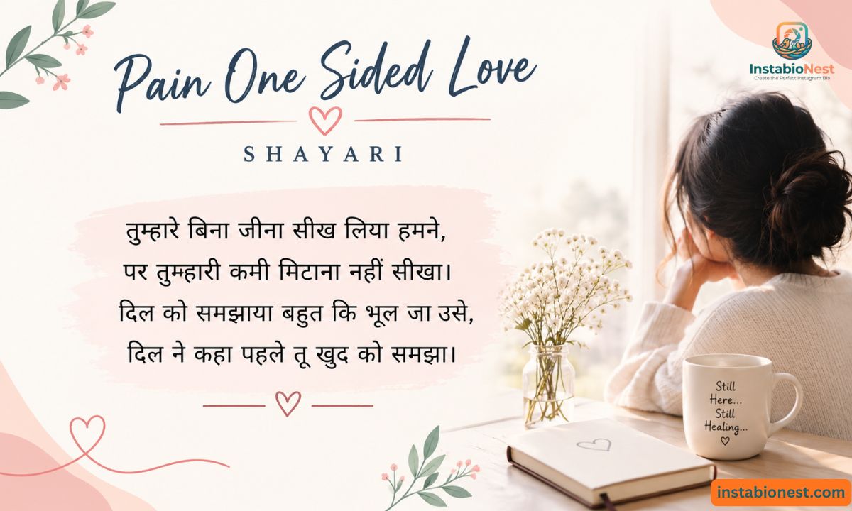 One Sided Love Shayari