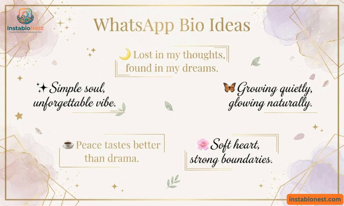 WhatsApp Bio