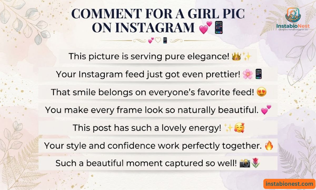 Comment On Pic