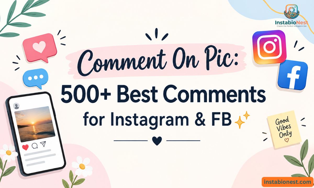 Comment On Pic