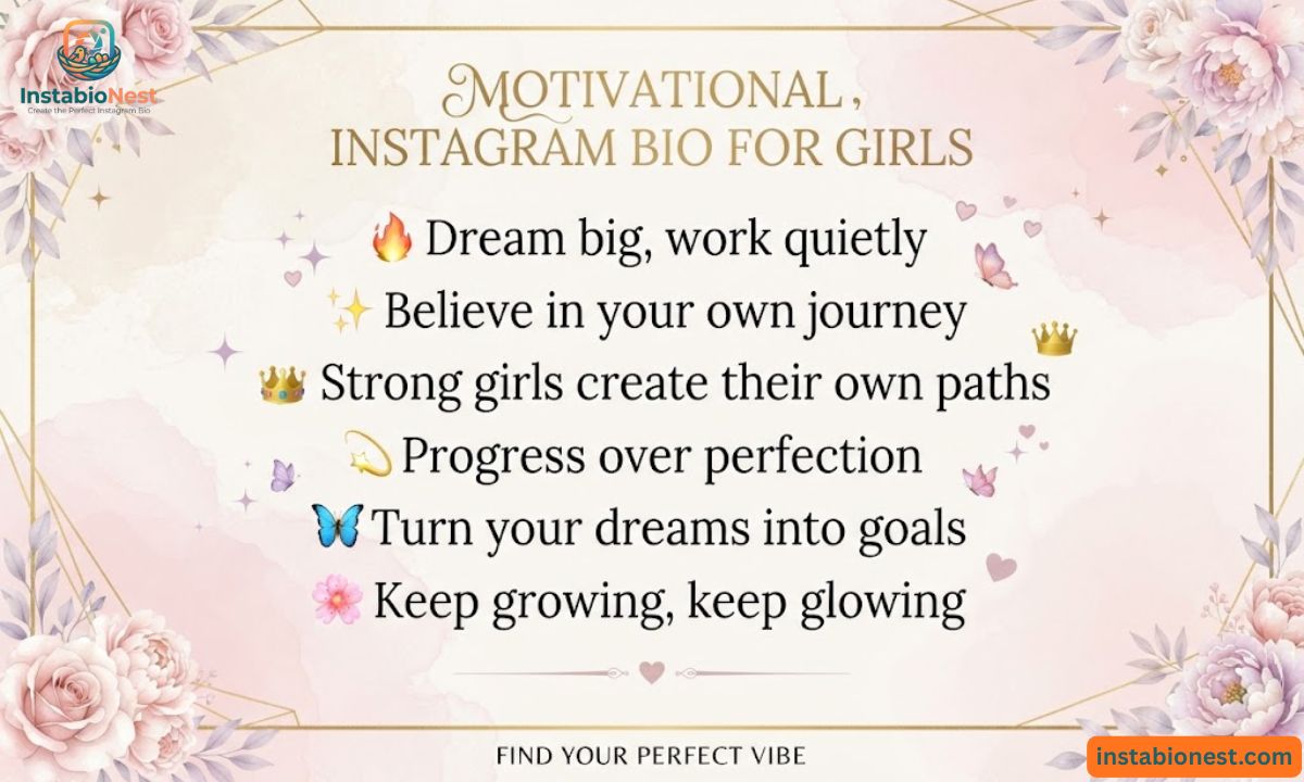 Instagram bio for girls stylish