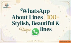WhatsApp About Lines