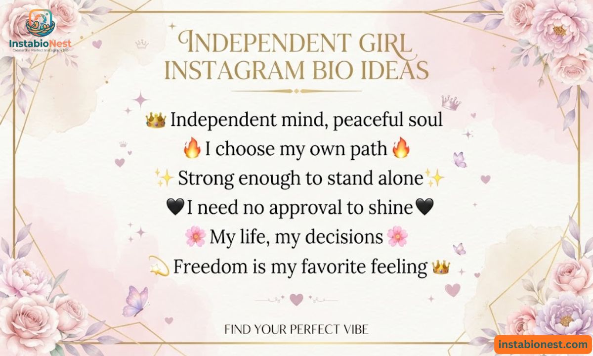 Instagram bio for girls stylish