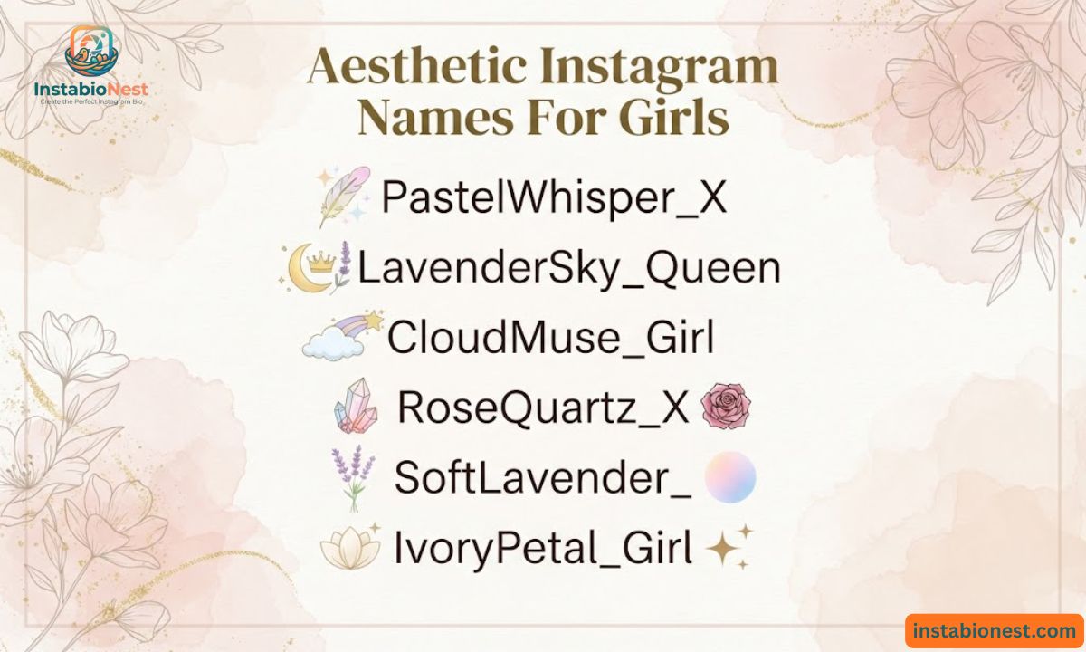 Instagram Names For Girls