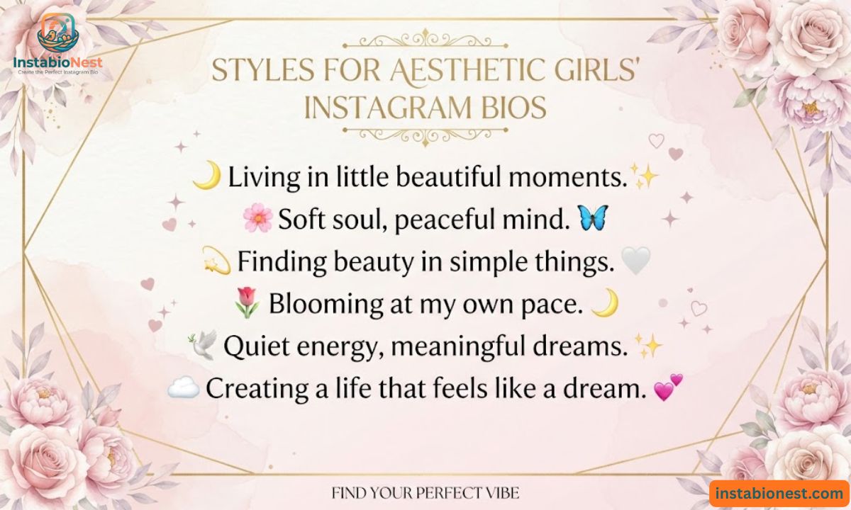 Instagram bio for girls stylish