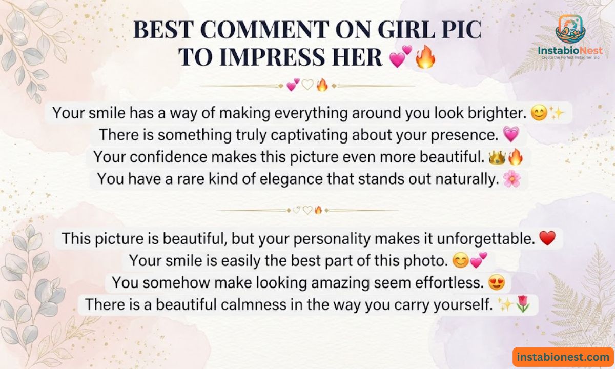 Comment On Pic
