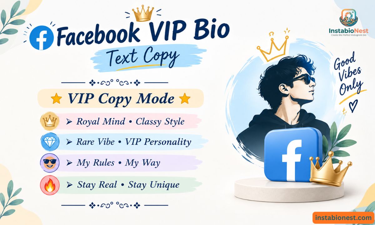 Facebook VIP Bio
