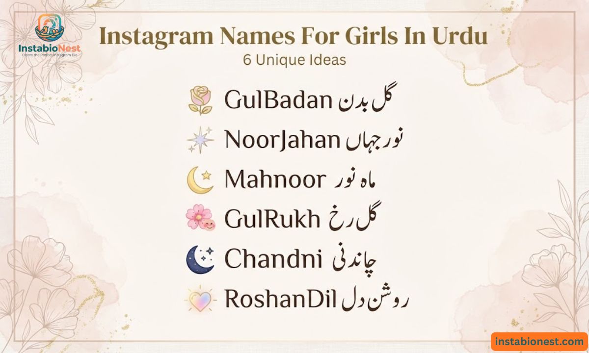 Instagram Names For Girls