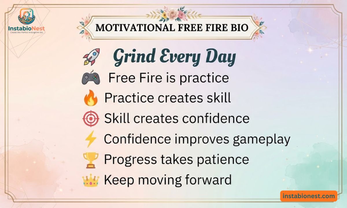 Free Fire Bio For Instagram