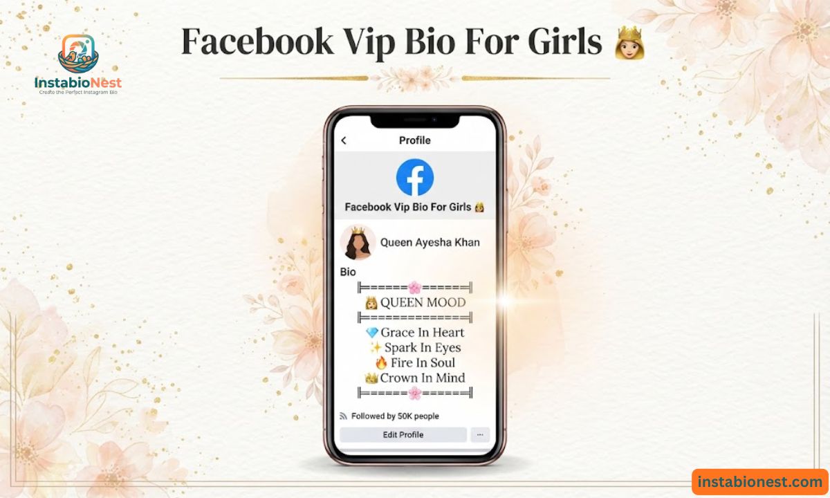 Facebook VIP Bio
