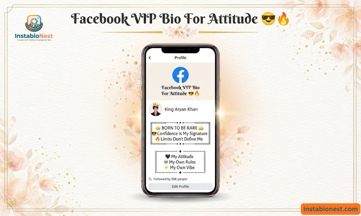Facebook VIP Bio