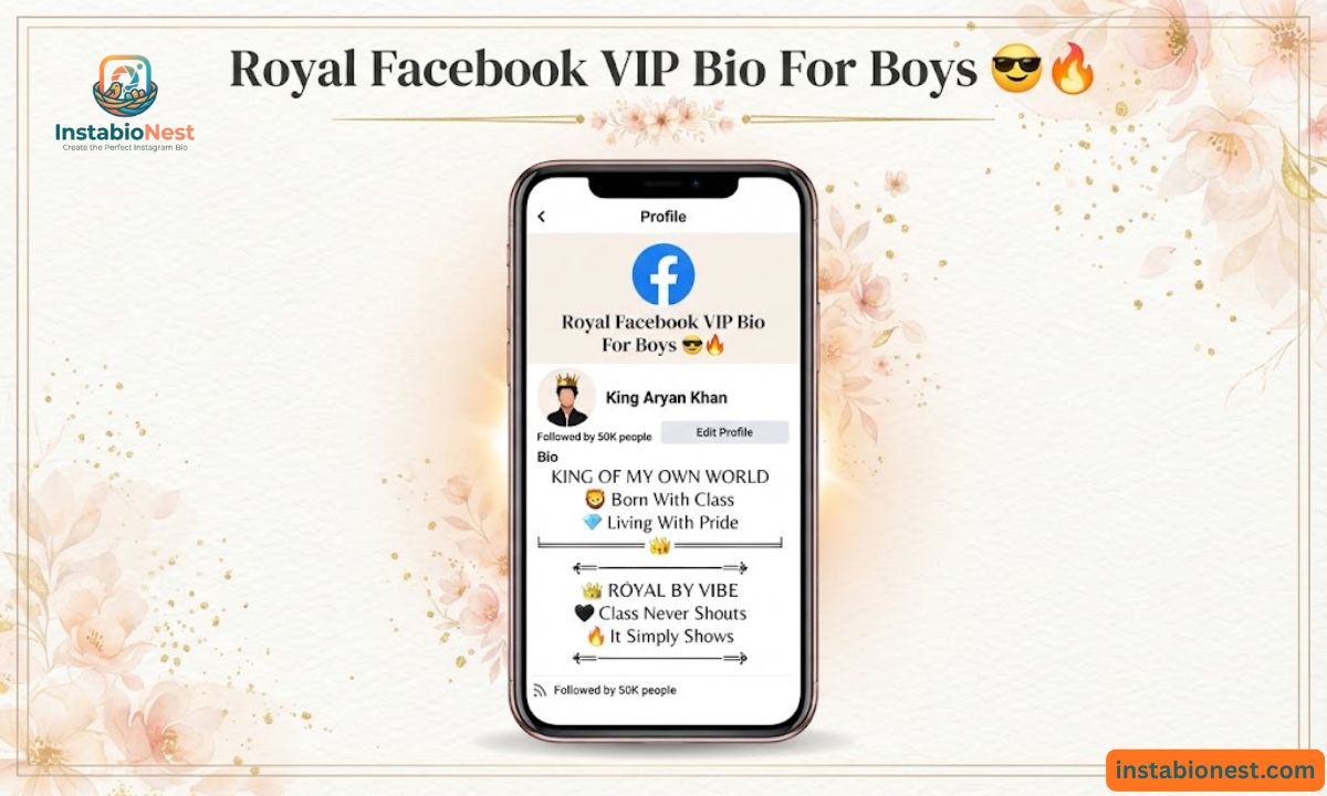 Facebook VIP Bio