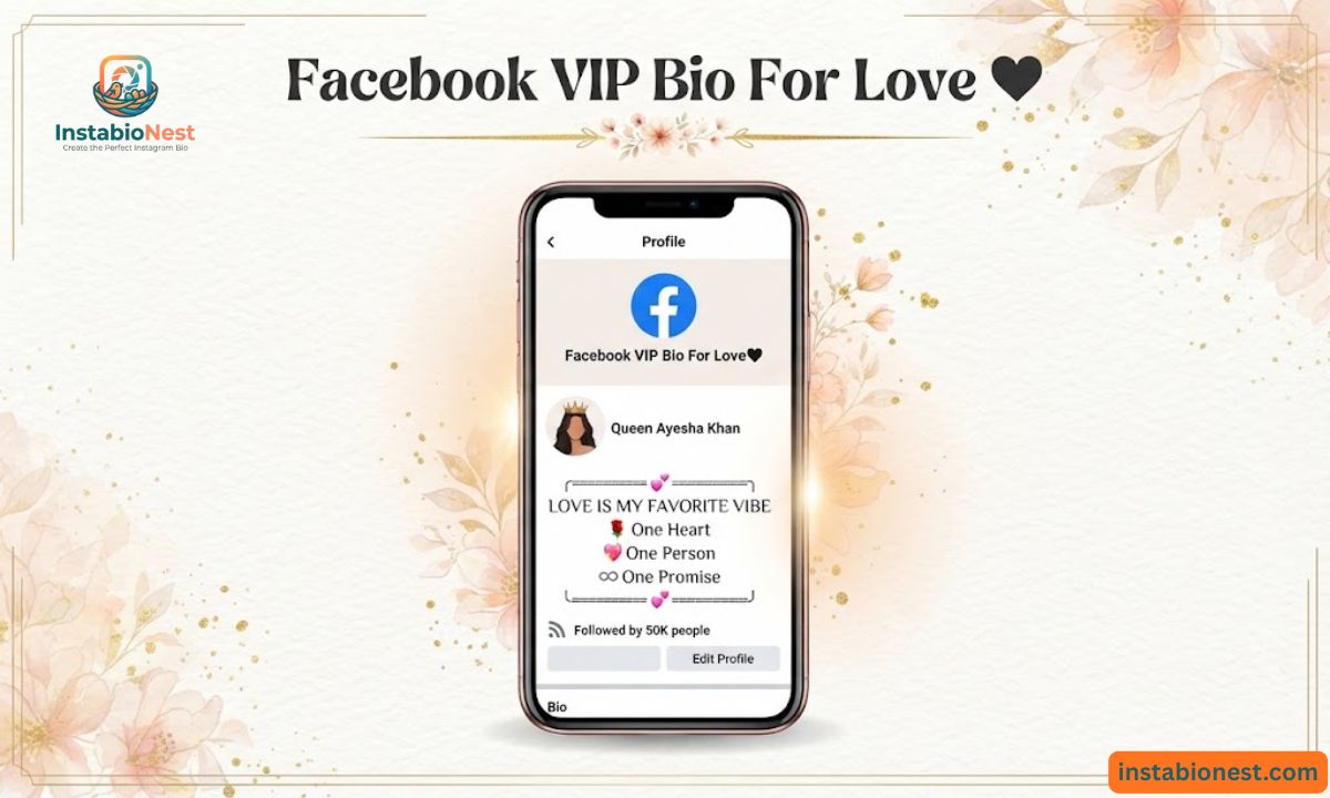 Facebook VIP Bio