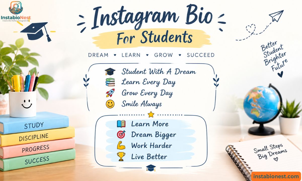 Instagram Bio For Students