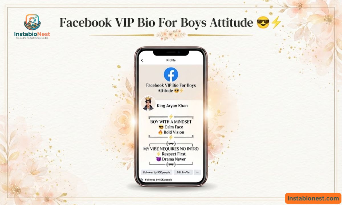 Facebook VIP Bio