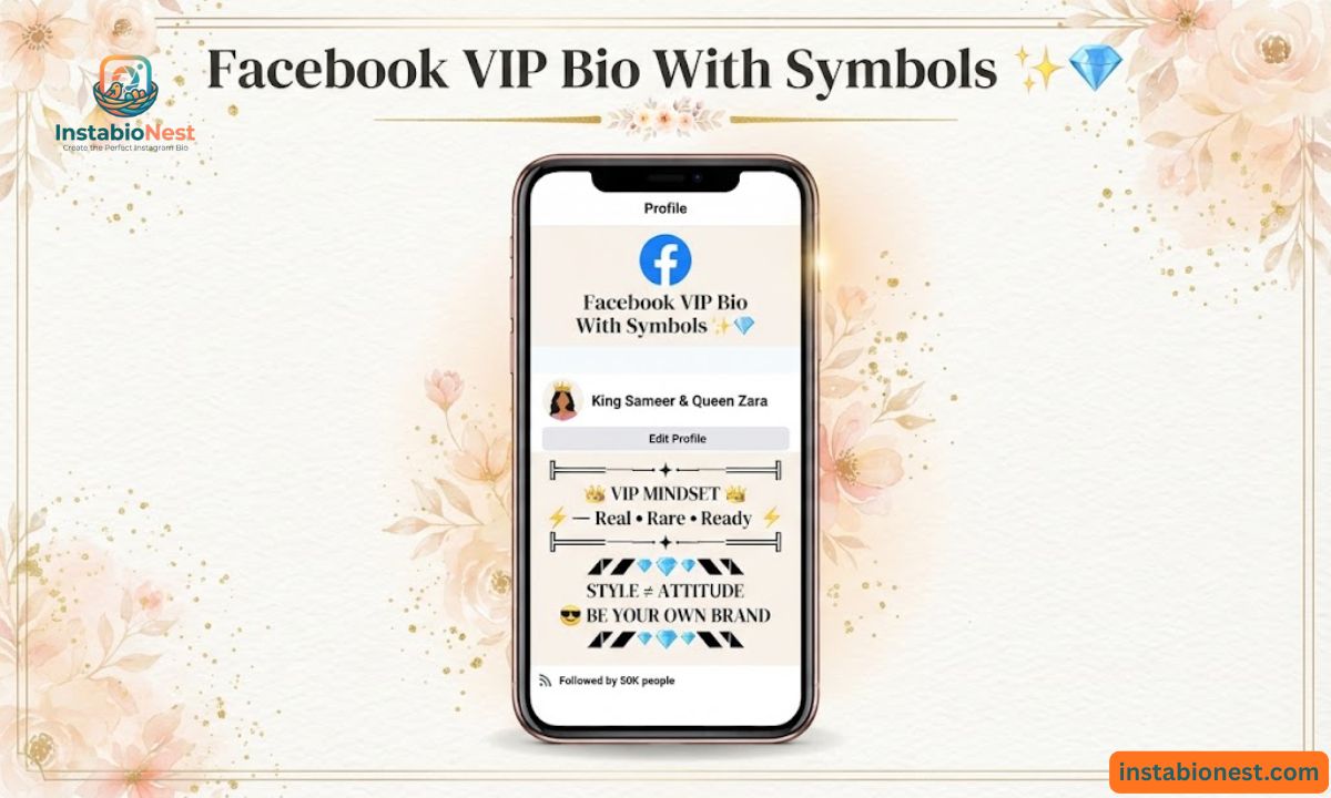 Facebook VIP Bio