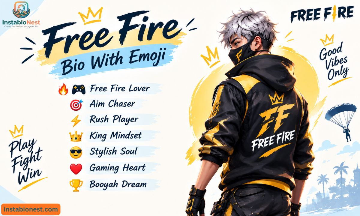 Free Fire Bio For Instagram