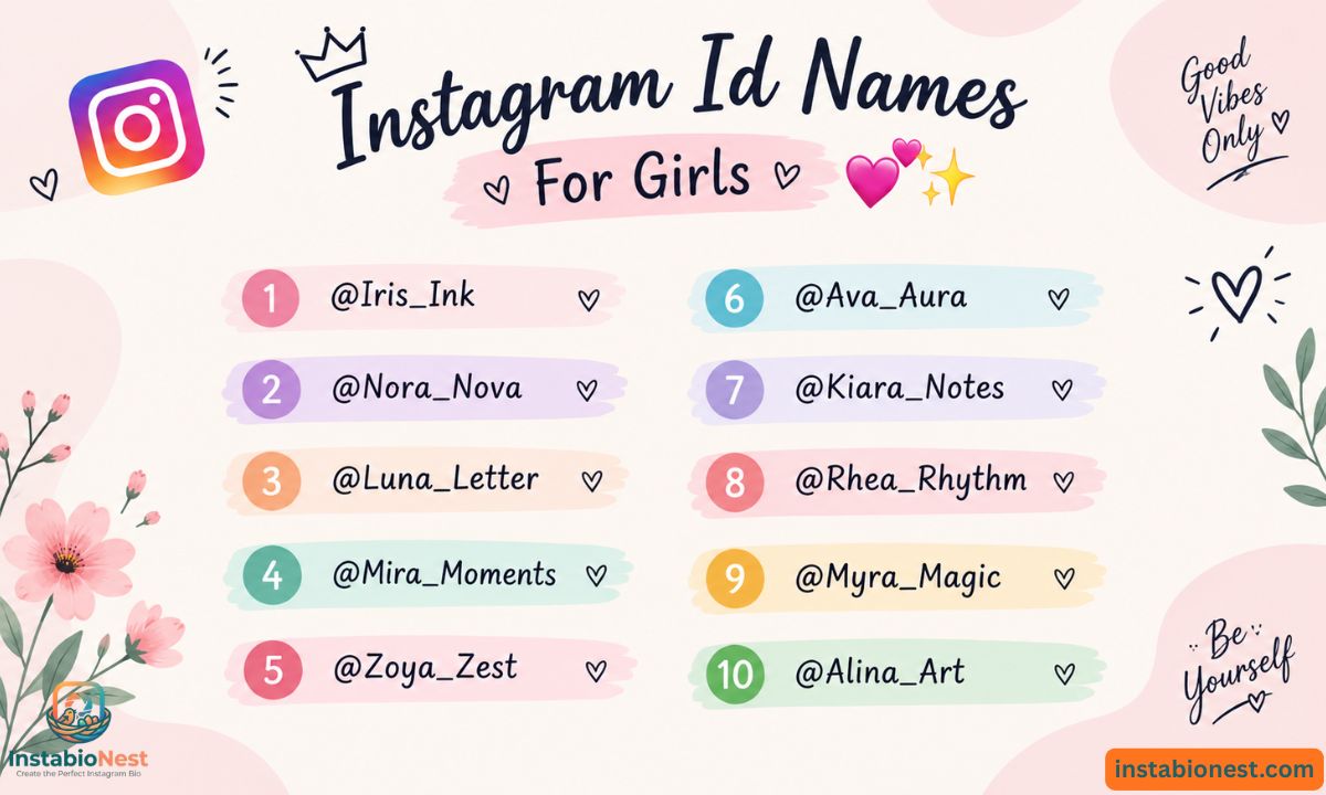 Instagram Username For Girls