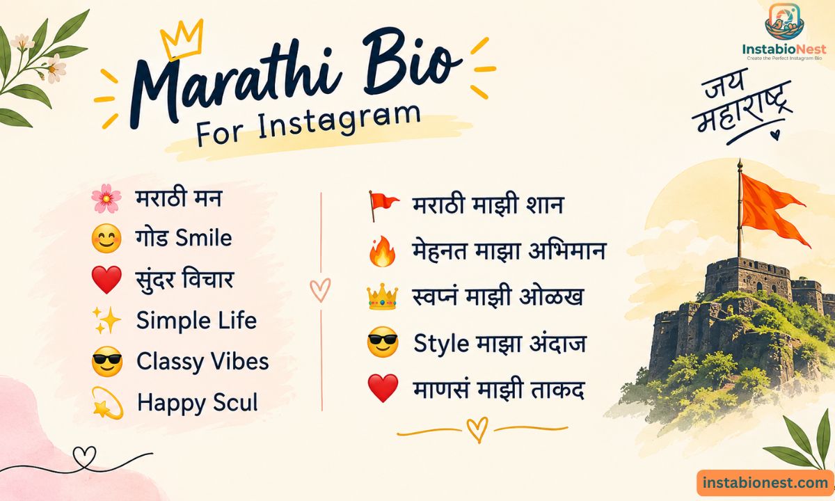 Instagram Bio In Marathi