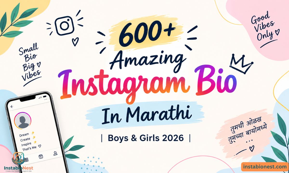 Instagram Bio In Marathi